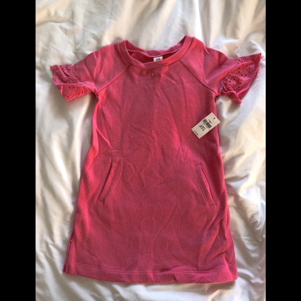 NWT- gap pink dress little girl